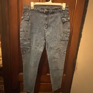 SHEIN Blue Denim Jeans